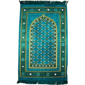 Килимок для намазу Стандарт 6 Sajda Зелений Килимок для намазу Стандарт 6 Sajda Зелений