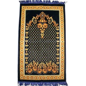 Килимок для намазу Стандарт 8 Sajda Темно-синій Килимок для намазу Стандарт 8 Sajda Темно-синій