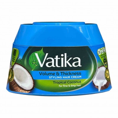 Крем для волосся Для об'єму Dabur Vatika Tropical Coconut 140 мл