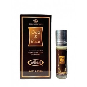 Арабські масляні духи Al-Rehab Oud Rose 6 мл
