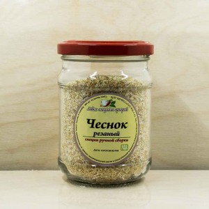 Приправа Чеснок сушеный резаный Лавка специй и приправ 100 гр