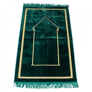 Килимок для молитви Minimalism Sajda 67x110 Темно-зелений