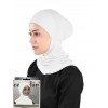 Підхіджабник Жіночий головний убір One Size Buyuk Hijab Bone Ecardin ST224 Білий