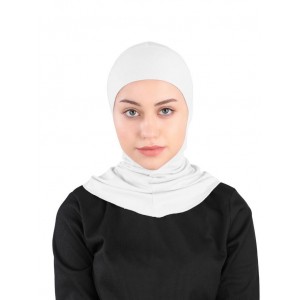 Подхиджабник Женский головной убор One Size Buyuk Hijab Bone Ecardin ST224 Белый Подхиджабник Женский головной убор One Size Buyuk Hijab Bone Ecardin ST224 Белый