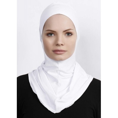 Підхіджабник Жіночий головний убір One Size Buyuk Hijab Bone Ecardin ST224 Білий