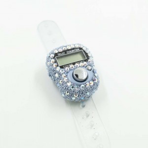 Електронні чотки (лічильник) Tasbih для зікра з камінцями Блакитний