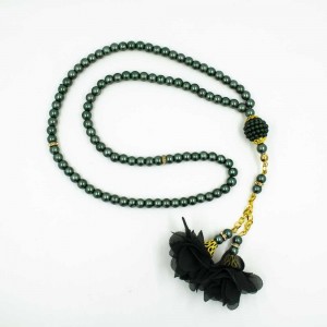 Чотки Tasbih для зікра 99 бусини Зелений