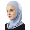Хиджаб Балаклава без нахлеста Ecardin Model 1 Голубой