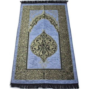 Килимок для намазу Ornament Sajda 117*67 см Блакитний