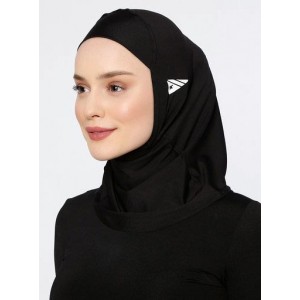 Спортивный хиджаб Балаклава Ecardin Чёрный