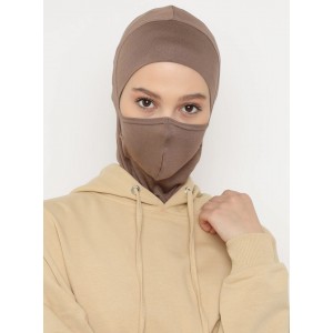 Подхиджабник с маской Ecardin Maskeli Hijab Bone (MHB-ST279) Тёмный беж Подхиджабник с маской Ecardin Maskeli Hijab Bone (MHB-ST279) Тёмный беж