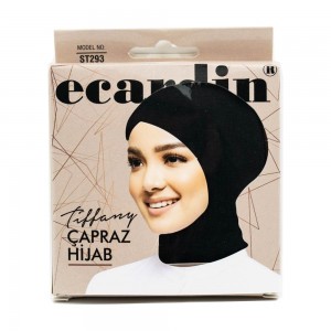 Подхиджабник с нахлёстом Model ST293 Ecardin Чёрный Подхиджабник с нахлёстом Model ST293 Ecardin Чёрный