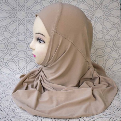 Хиджаб цельный Pileli Hijab Mercan Бежевый