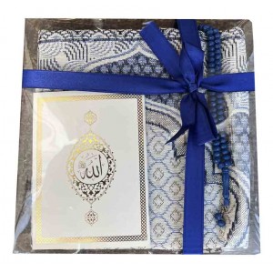 Подарунковий набір для Sajda, що молиться, 70 х 120 см Синій