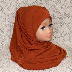 Детский хиджаб Амирка Zahranur Hijab Охра