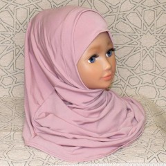 Детский хиджаб Амирка Zahranur Hijab Розовый