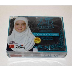 Детский хиджаб Амирка Zahranur Hijab Тёмно-синий