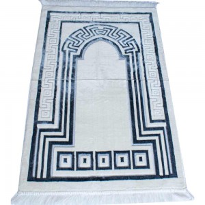 Килимок для молитви White Mihrab Sajda Grey