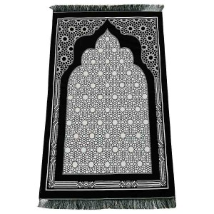 Килимок для молитви Sajda Black and White