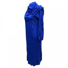 Детское платье для намаза (Mercan) cocuk namaz Elbisesi 10-12 лет Синий