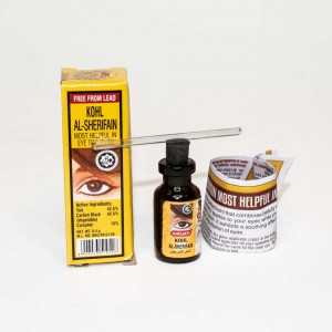 Сурма порошкова Kohl Al-Sherifain з камфорою (Чорна) 5 г