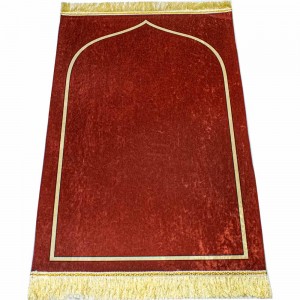 Килимок для намазу Hakal Sajda 70х110 Minimalism Mihrab Малиновий Килимок для намазу Hakal Sajda 70х110 Minimalism Mihrab Малиновий