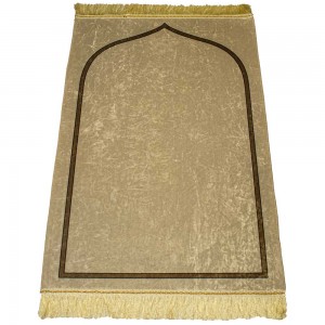 Коврик для намаза Hakal Sajda 70х110 Minimalism Mihrab Песочный Коврик для намаза Hakal Sajda 70х110 Minimalism Mihrab Песочный