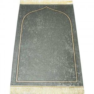 Килимок для намазу Hakal Sajda 70х110 Minimalism Mihrab Сірий