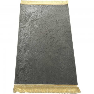 Килимок для намазу Hakal Sajda 70х110 Minimalism Темно-сірий