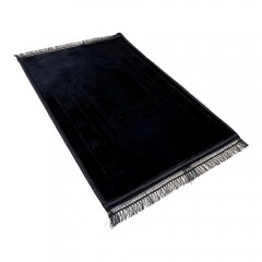 Коврик для намаза Luxury Velvet Sajda 80*120 см Чёрный
