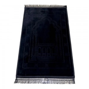 Килимок для намазу Luxury Velvet Sajda 80*120 см Чорний