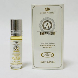 Арабські масляні духи Al-Rehab Ambassador WHITE 6 мл Арабські масляні духи Al-Rehab Ambassador WHITE 6 мл