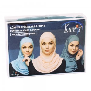 Готовий Хіджаб Амірка Kureysh Темно-синій