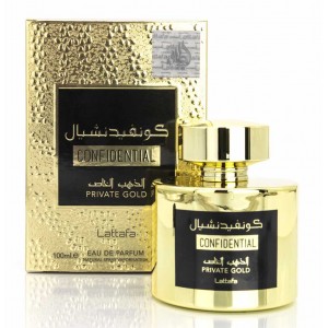 Парфумована вода Confidential Private Gold Eau de Parfum 100 ml від Lattafa