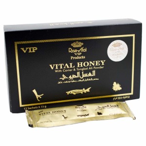 Епімедіумна паста в стиках (12 шт) Королівський біомед Vital Honey VIP Епімедіумна паста в стиках (12 шт) Королівський біомед Vital Honey VIP