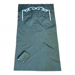 Дорожный коврик для намаза, карманный, в чехле Yasir Sajda 60*110 см Зелёный