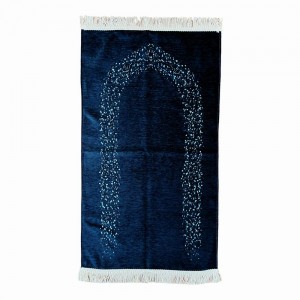 Килимок для намазу Astarli Chenille Yasir Sajda Чорний Килимок для намазу Astarli Chenille Yasir Sajda Чорний