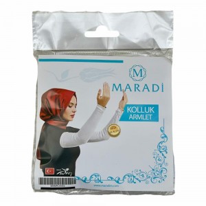 Нарукавники женские Maradi Kolluk Armlet Белый