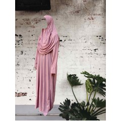 Платье для намаза (намазник) Namaz Elbisesi Yasir Розовый