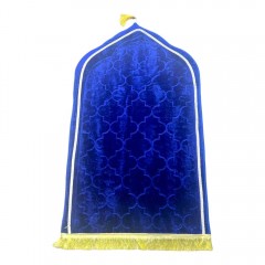 Коврик для намаза Узорный Prayer Sajda 70 х 110 см Ярко-синий
