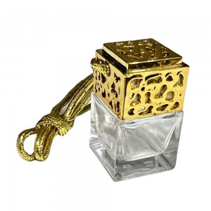 Флакон для автопарфуму з дерев'яною кришкою 8 мл Золото Флакон для автопарфуму з дерев'яною кришкою 8 мл Золото