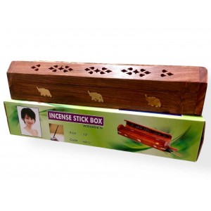 Пенал та підставка під аромапалочки (Півмісяць) Bakhoor Дерево 31х7х5,5 см