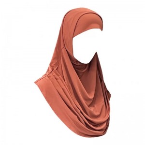 Хіджаб Амірка (готовий) Pratik Esarp & Luks Bone Zahranur Maradi Мідний 2814