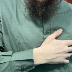 Афганский традиционный мужской костюм (Рубаха и штаны) Afgan Yasir Зелёный S, M, L, XL, XXL