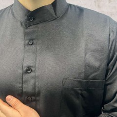 Афганский традиционный мужской костюм (Рубаха и штаны) Afgan Yasir Чёрный S, M, L, XL, XXL