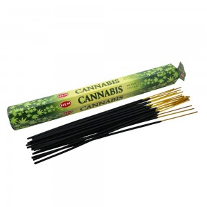 Cannabis Коноплі Аромапалочки Hem Incense Sticks 20 шт