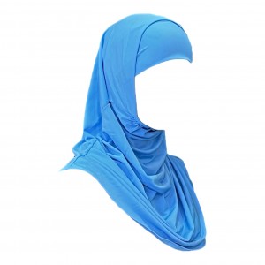Хіджаб Амірка (готовий) Pratik Esarp & Luks Bone Zahranur Maradi Блакитний