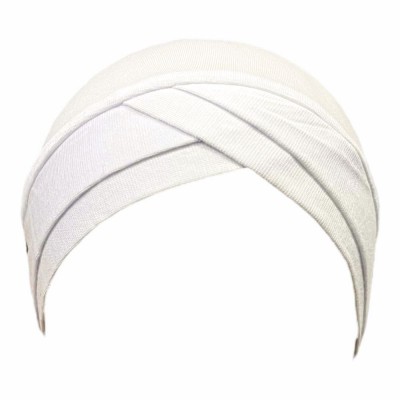 Боне (шапочка) із підвійним нахлестом Ikili Capraz Bone Maradi Біло-кремовий