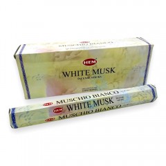 White Musk Білий Мускус Аромапалочки Hem Incense Sticks 20 шт