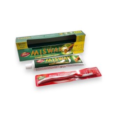 Зубна паста Miswak Dabur Трав'яна Лікувально-профілактична + щітка 190 г